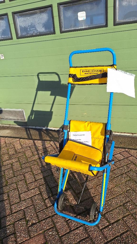 Evacuatiestoelen evacuatiestoel Evac chair trap stoel, Ophalen, Gebruikt, Industriepark 2a 9351PA Leek, H.O.Albert Ale Slotema