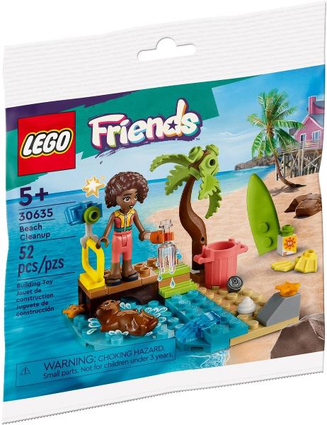 Lego Friends polybag 30635 Strandschoonmaak, Kinderen en Baby's, Speelgoed | Duplo en Lego, Nieuw, Lego, Complete set, Ophalen of Verzenden