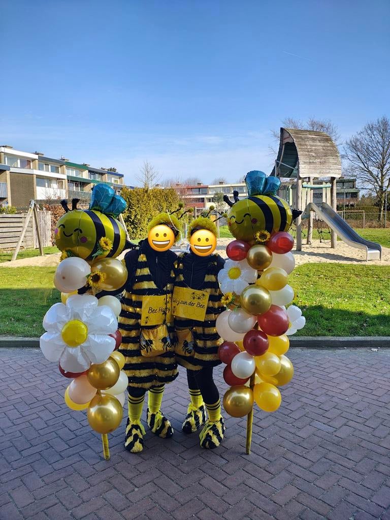 Twee Carnaval Bijenpakken, Kleding | Dames, Carnavalskleding en Feestkleding, Carnaval, Maat 42/44 (L), Ophalen of Verzenden, Kleding