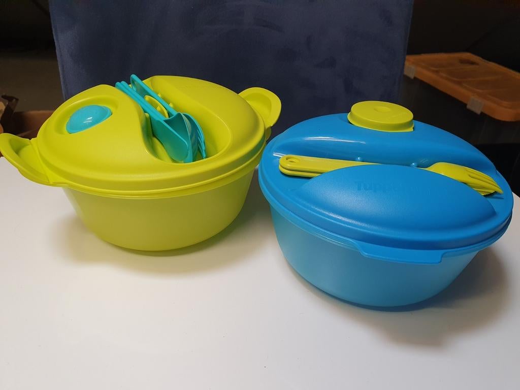 Nieuwe Tupperware warm/koud op weg, Ophalen of Verzenden, Nieuw, Groen, Bak of Kom