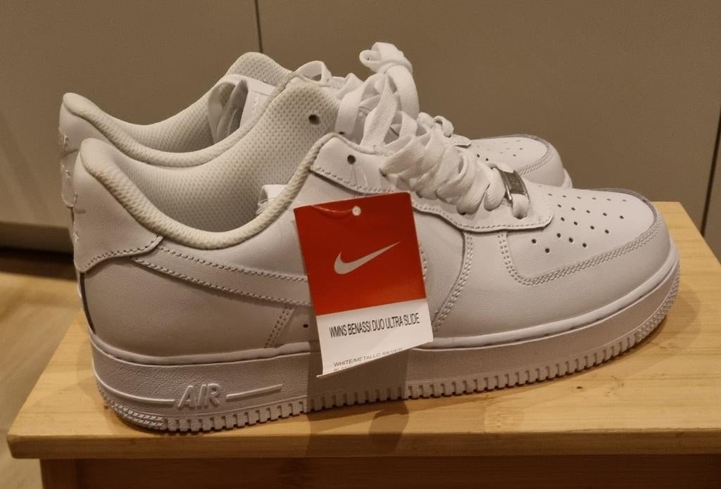 Nike Air Force 1 Low wit maat 42 nieuw zonder doos, Wit, Nike, Nieuw, Ophalen of Verzenden