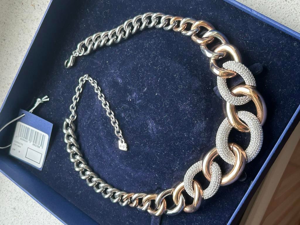Swarovski Statement Ketting - Nieuw in Doos, Met kristal, Overige materialen, Nieuw, Ophalen of Verzenden