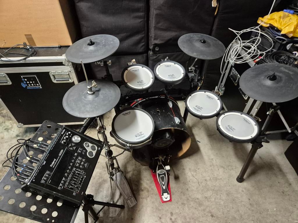 Roland TD-30 + TD-25 Kit + Extra's, Muziek en Instrumenten, Drumcomputers, Ophalen, Gebruikt, Roland