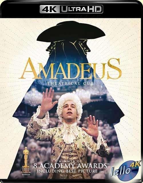 Blu-ray 4K: Amadeus (1984 F. Murray Abraham, Tom Hulce) NLO, Ophalen of Verzenden, Nieuw in verpakking, Drama