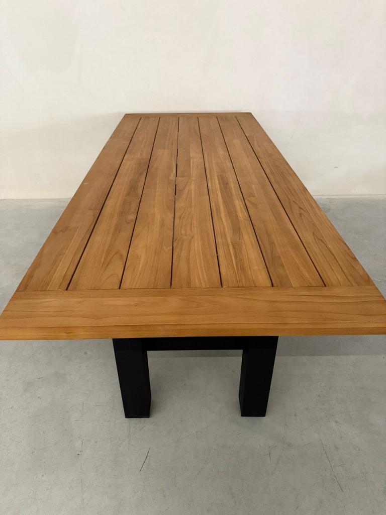 Hartman Yasmani Natural Teak 240x100CM, Hartman, Hartman, Verzenden, Teakhout
