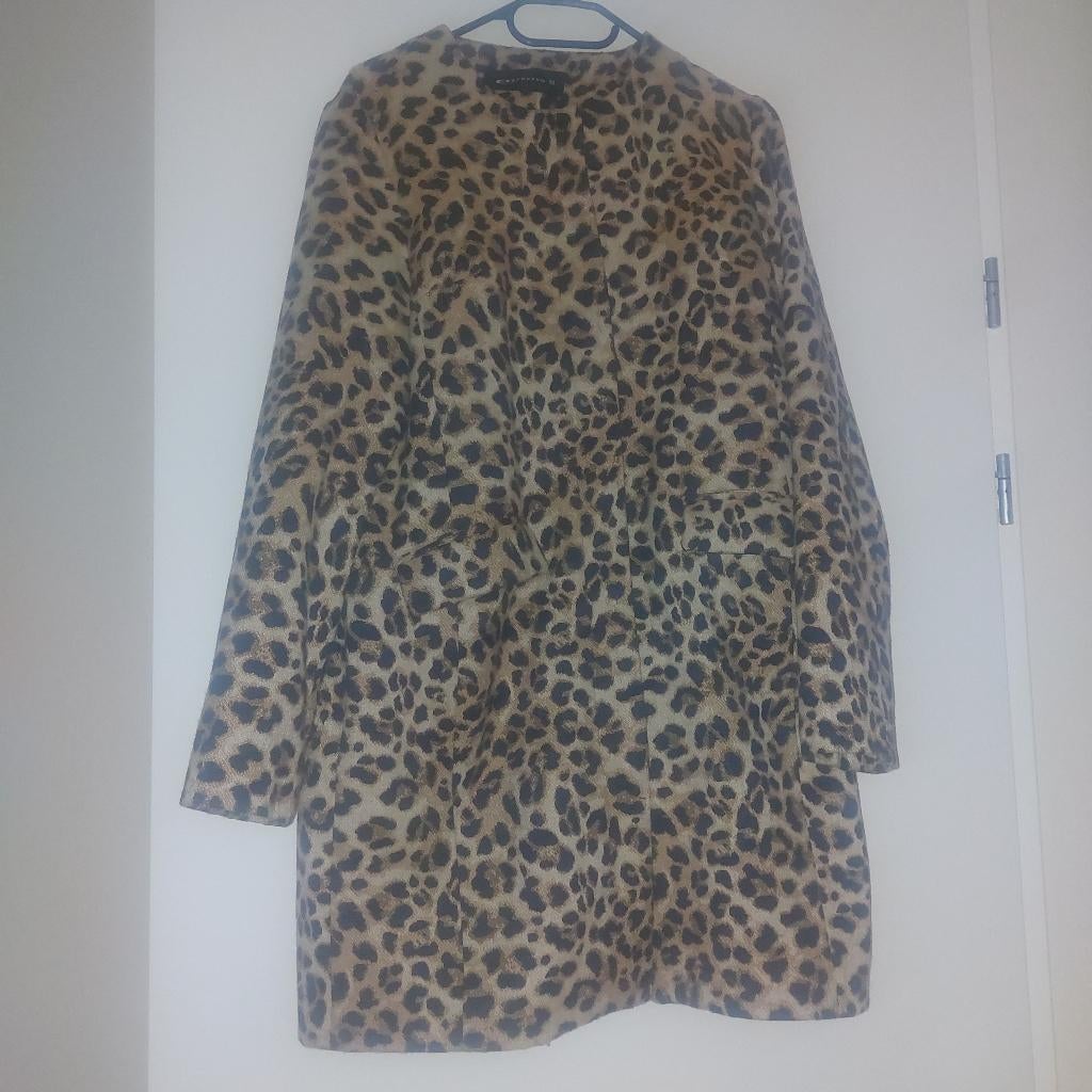 Tussenjas Expresso, maat 38, panterprint, Kleding | Dames, Jassen | Winter, Maat 38/40 (M), Bruin, Expresso, Ophalen of Verzenden