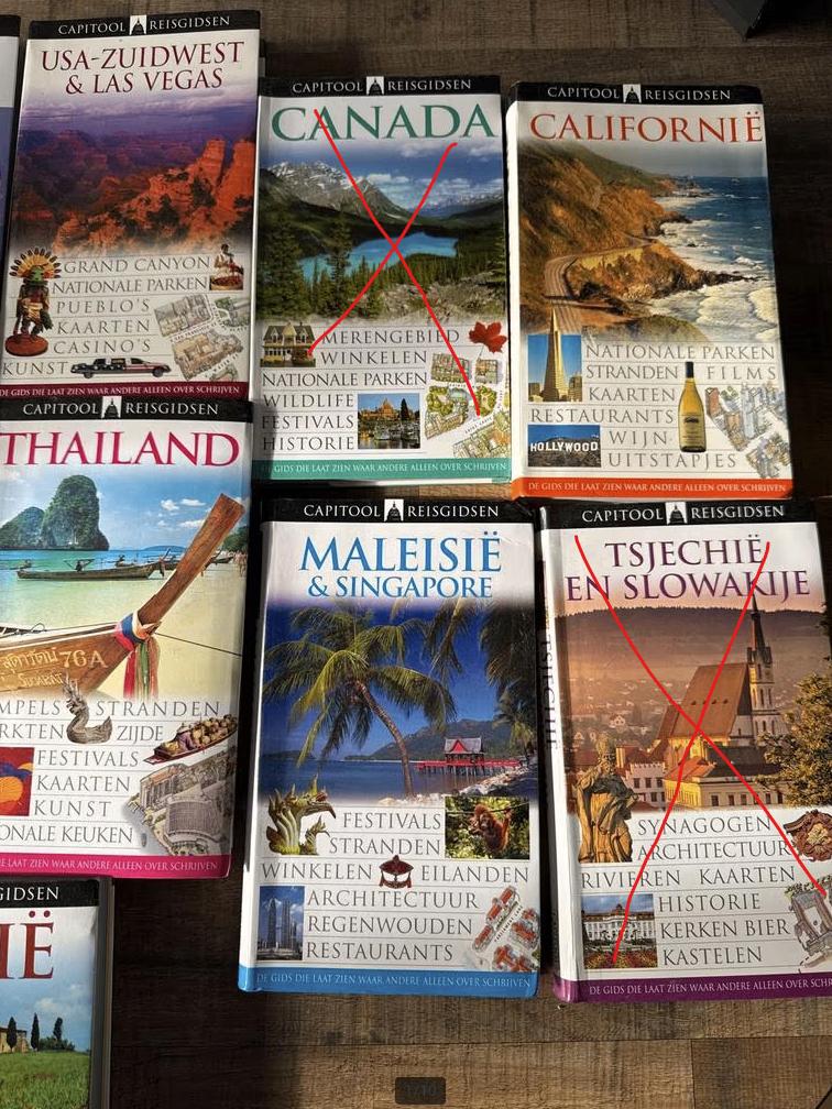 Capitool Reisgidsen - Diverse bestemmingen!, Boeken, Reisgidsen, Zo goed als nieuw, Reisgids of -boek, Europa, Capitool, Ophalen of Verzenden