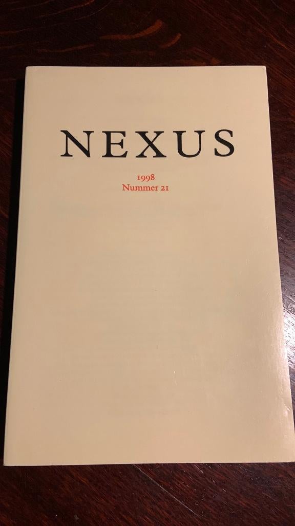 Nexus 1998 nummer 21, Ophalen of Verzenden