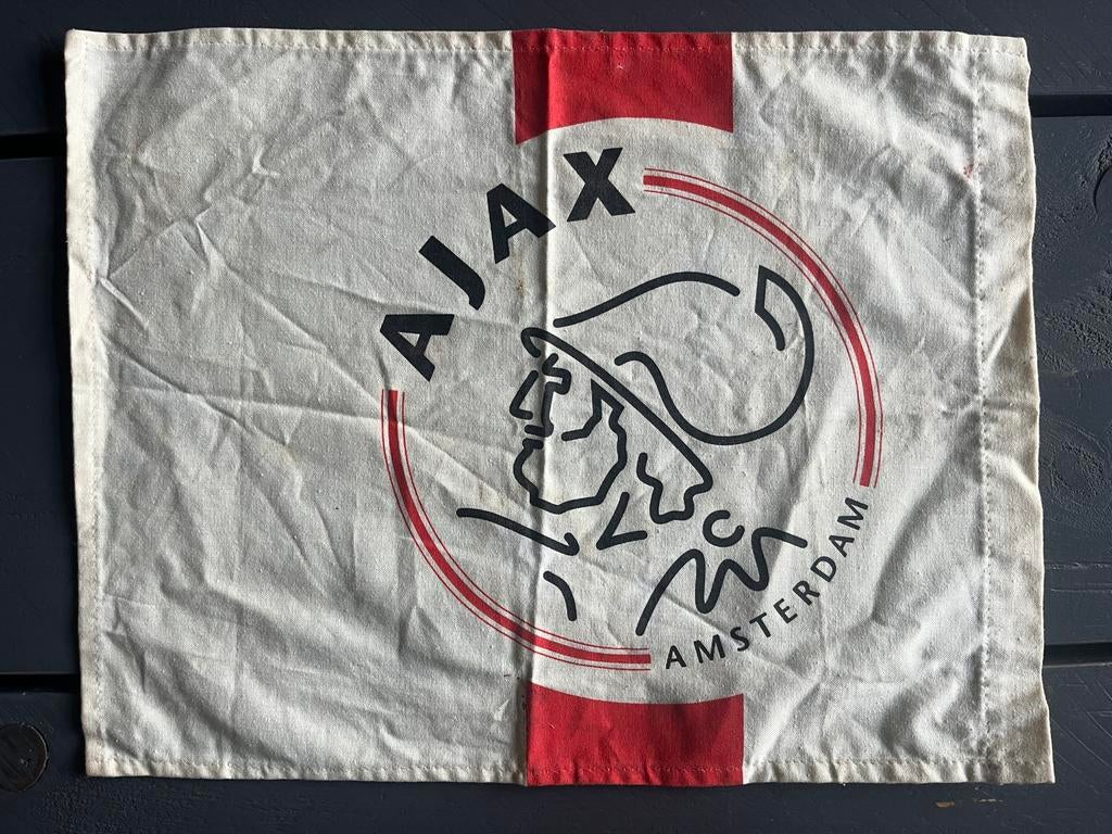 Ajax vlaggetje, Ophalen of Verzenden, Gebruikt, Ajax, Vaantje of Sjaal