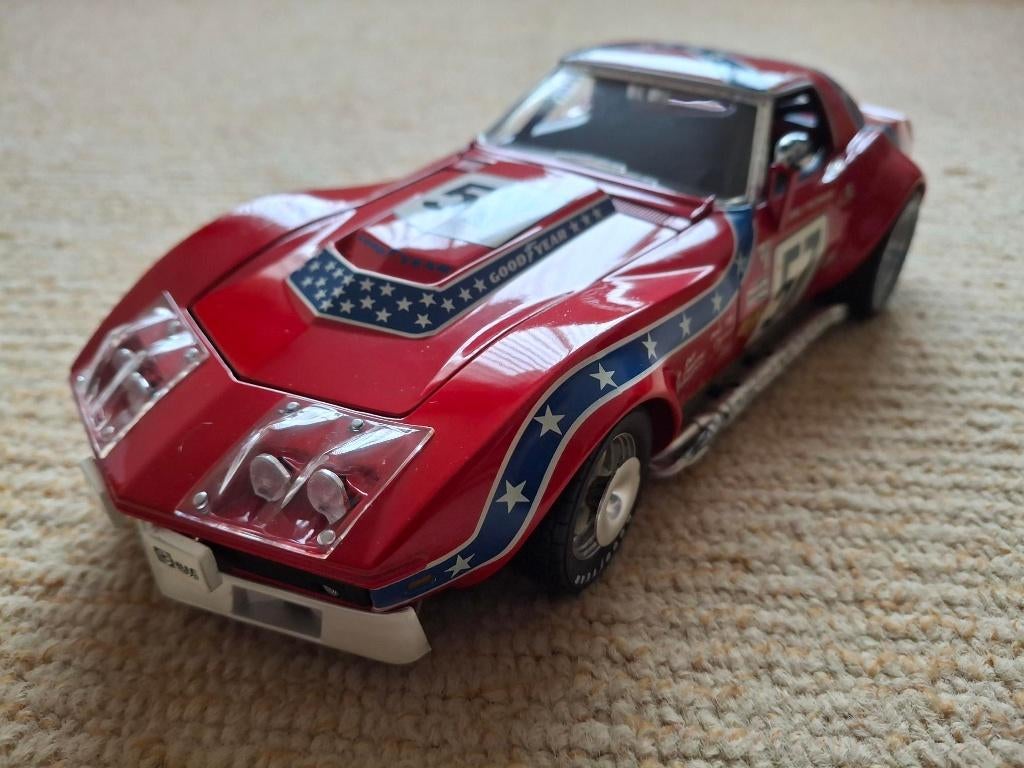 1:18 Corvette Carousel 1972 Sebring 12 Hour #57, Hobby en Vrije tijd, Ophalen of Verzenden, Zo goed als nieuw, Auto, Overige merken