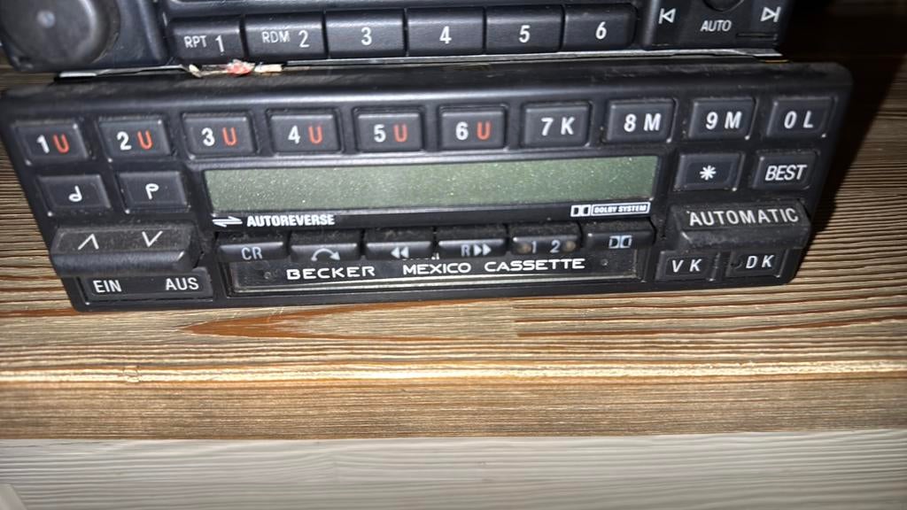 Mercedes w126 a170 w124 radio, Ophalen of Verzenden, Zo goed als nieuw