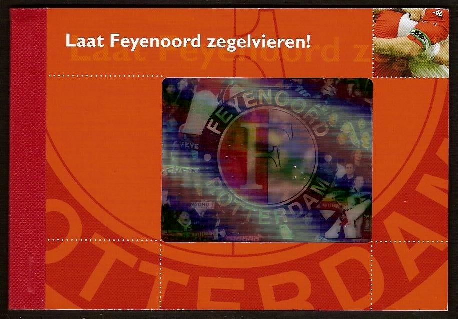 Persoonlijk Postzegelboekje: Feyenoord, Postzegels en Munten, Postzegels | Nederland, Ophalen of Verzenden, Na 1940, Postfris