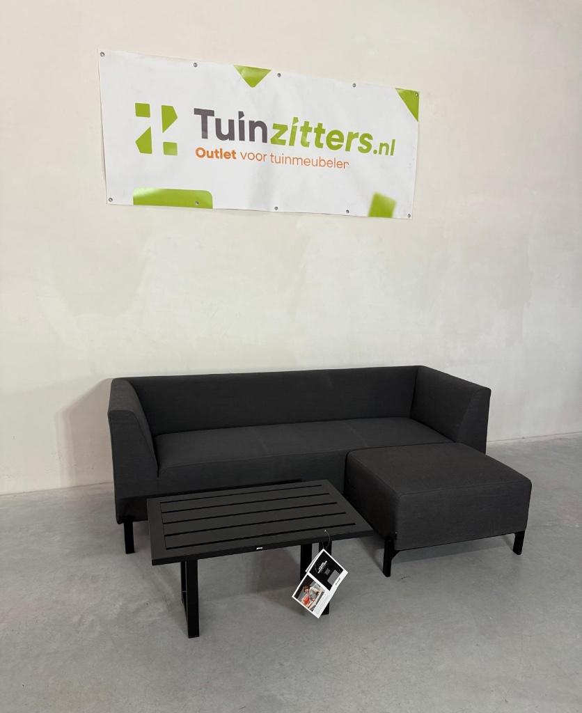 Hartman Dion Chaise Longue 3-delige loungeset/ Nieuw in Doos, Hartman, Hocker, Nieuw, Hartman