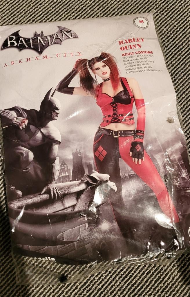 Batman Harley Quinn kostuum, Ophalen of Verzenden, Nieuw, Maat 38/40 (M), Carnaval