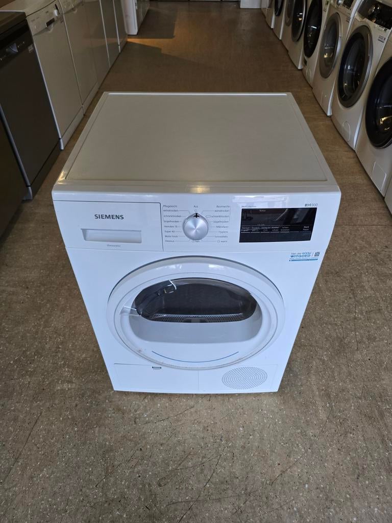 Siemens IQ 300 condensdroger | 8 kilo | Gratis thuis 🚚✅️, Ophalen, Jirnsum, Anti-kreukfase, 8 tot 10 kg