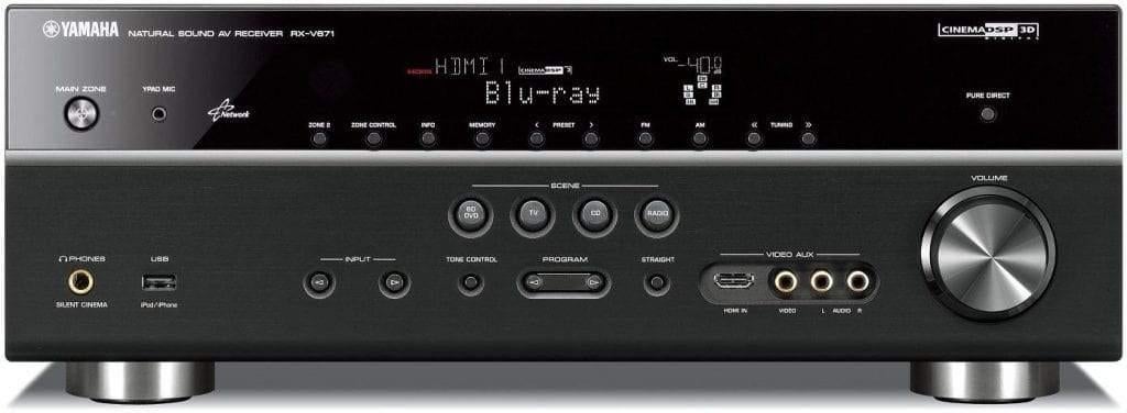Yamaha RX-V671 7.1-kanaals netwerk AV-receiver, Gebruikt, Yamaha, Ophalen of Verzenden, 120 watt of meer
