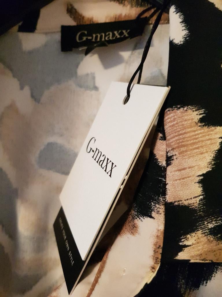 Jurk g-maxx, Kleding | Dames, Bruin, Maat 42/44 (L), Nieuw, Ophalen of Verzenden