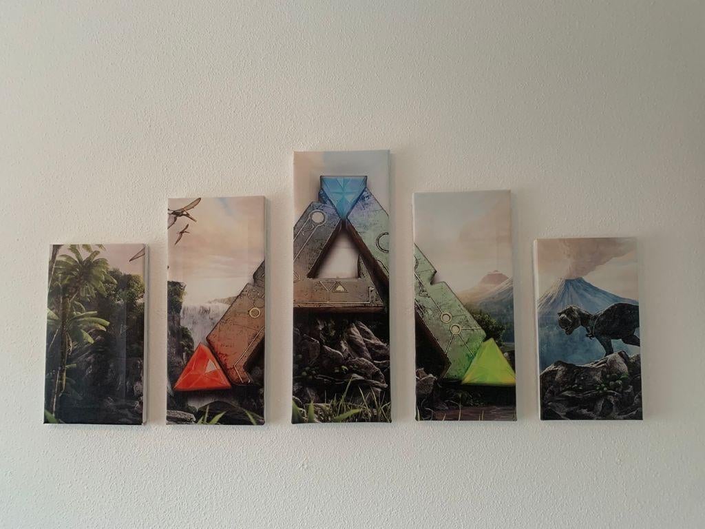 Ark vijfluik, Ophalen of Verzenden, Gebruikt, Wanddecoratie