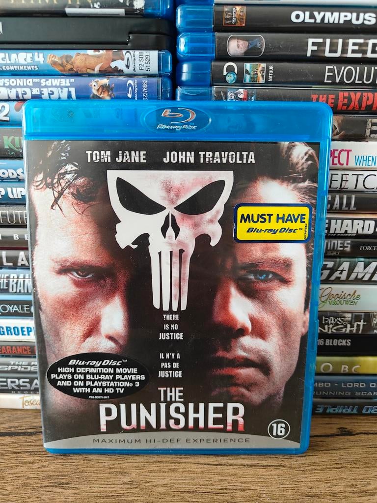 The Punisher blu ray, Ophalen of Verzenden, Zo goed als nieuw, U, K