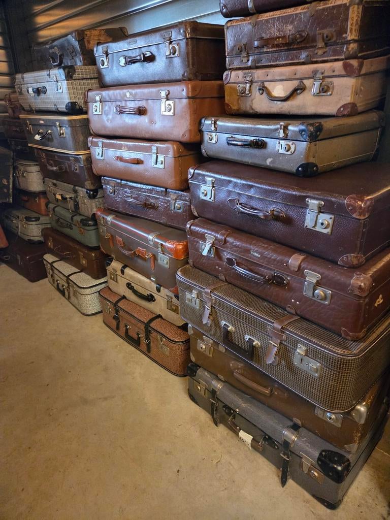 Koffer, Koffers,oude koffers,, Ophalen