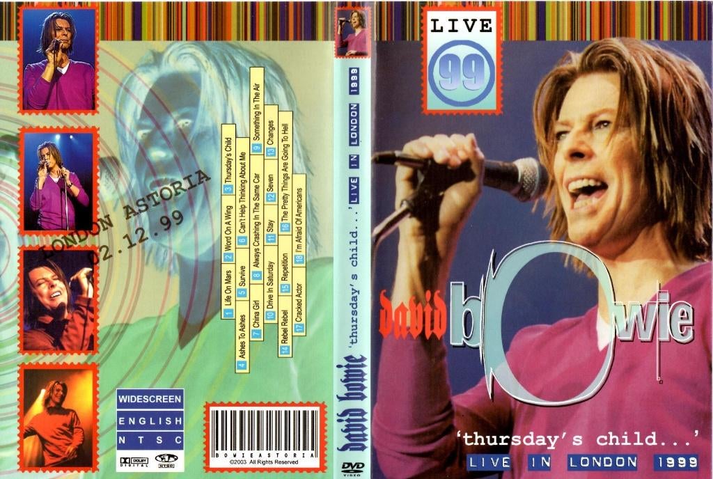 David Bowie Thursdays child...Live in london 1999, Alle leeftijden, Verzenden, Nieuw in verpakking, Muziek en Concerten