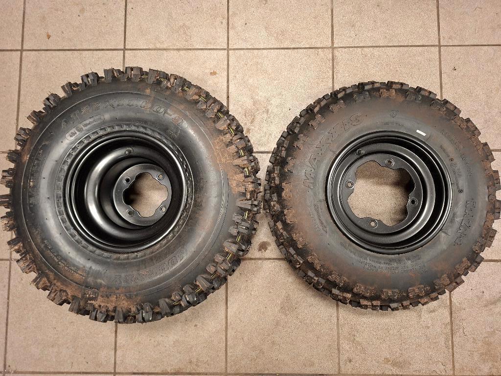 Yamaha Raptor / Warrior / YFZ velgen (evt. met banden), Ophalen, Gebruikt