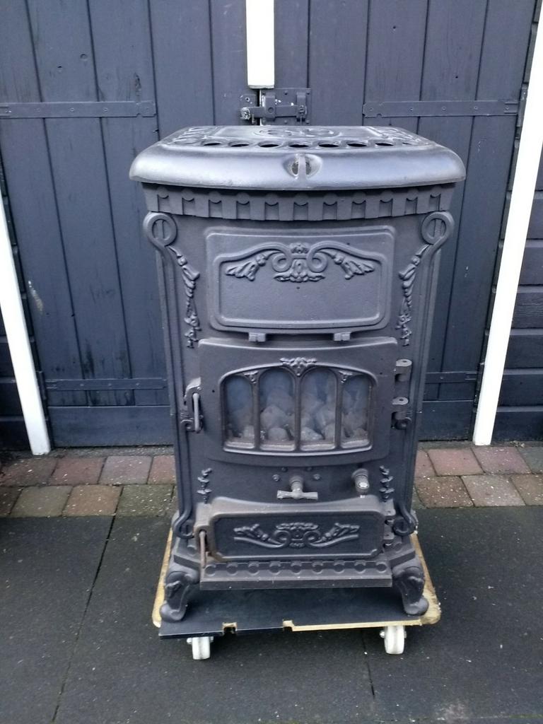 klassieke gaskachel Thermoset rose., Ophalen, Gebruikt