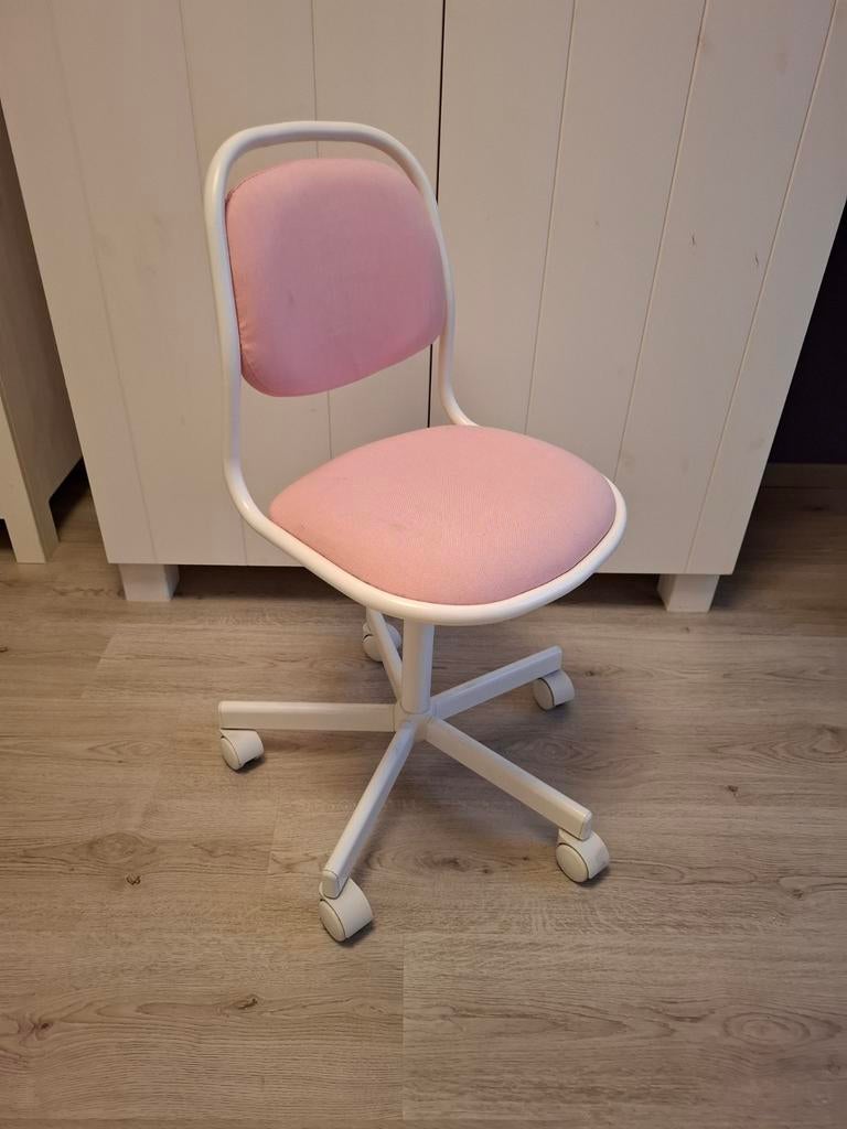 Bureaustoel roze, Ophalen of Verzenden, Zo goed als nieuw, Roze
