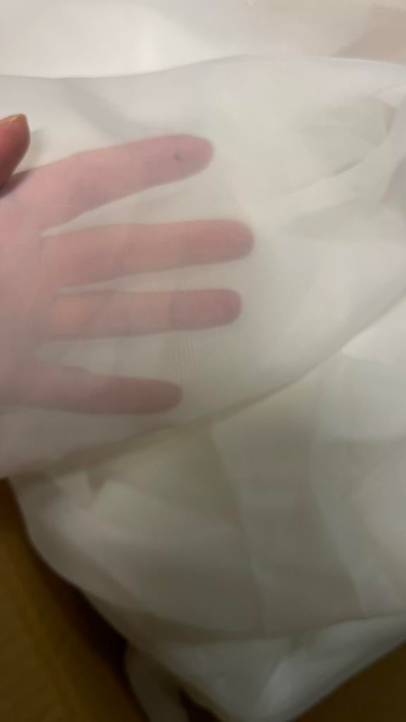 50% stof korting witte vitrages op maat, 200 cm of meer, Wit, Nieuw, Ophalen of Verzenden