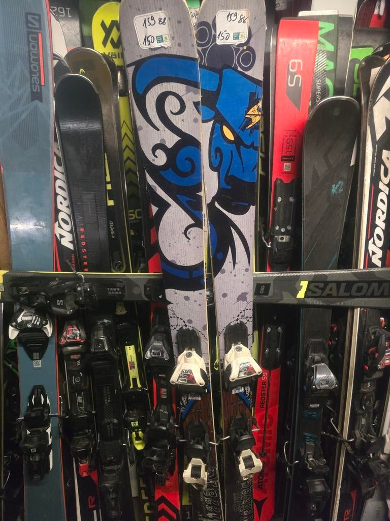 159cm BLIZZARD BUSHWACKER 88 ALL MOUNTAIN FREERIDE