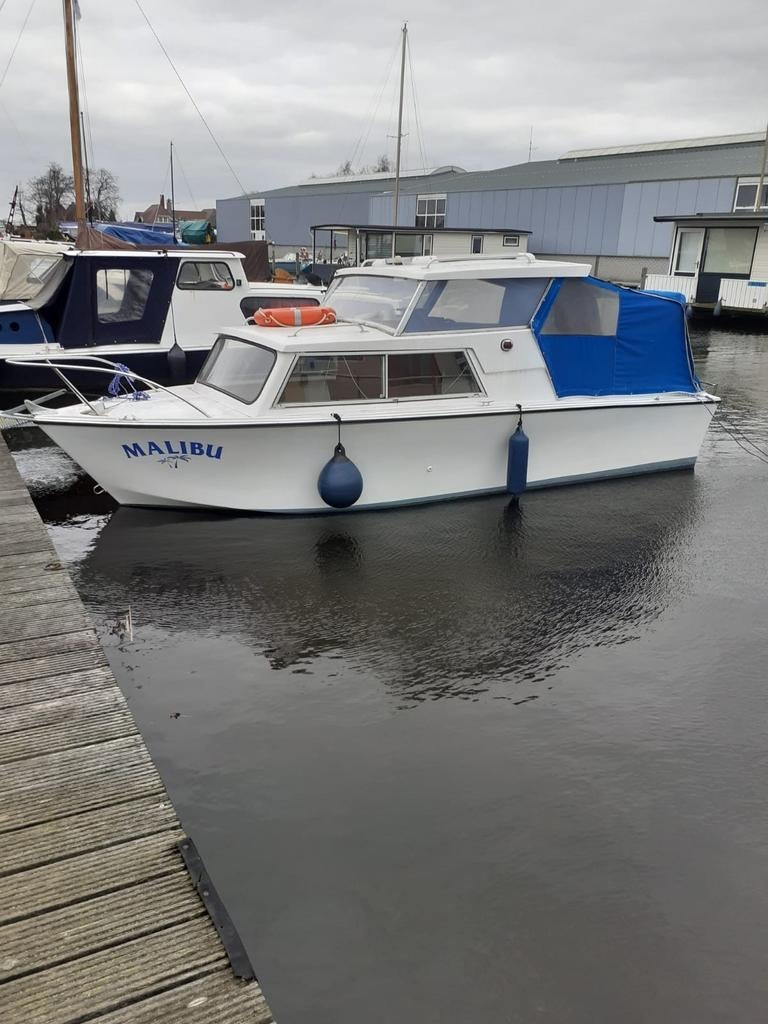 Weekend kruiser IN PRIJS VERLAAGD, Ophalen, 10 tot 30 pk, Gebruikt, 6 tot 9 meter