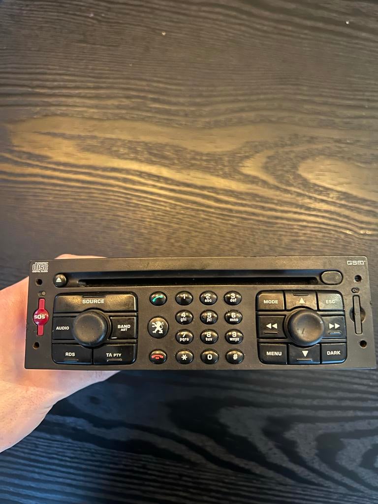 Peugeot 307 Radio, Ophalen of Verzenden, Gebruikt, Audio
