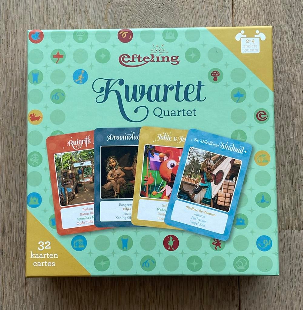 Efteling kwartet quartet, Ophalen of Verzenden, Zo goed als nieuw