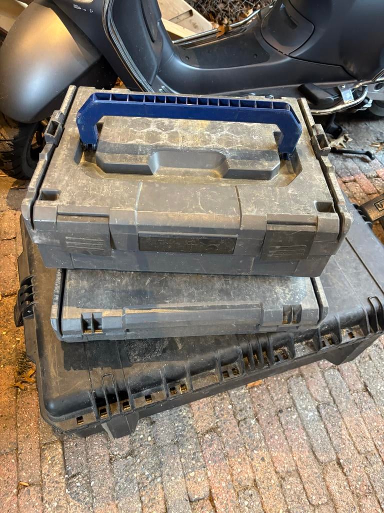 Sortimo Koffers - Gereedschapskoffers, Ophalen of Verzenden, Gebruikt