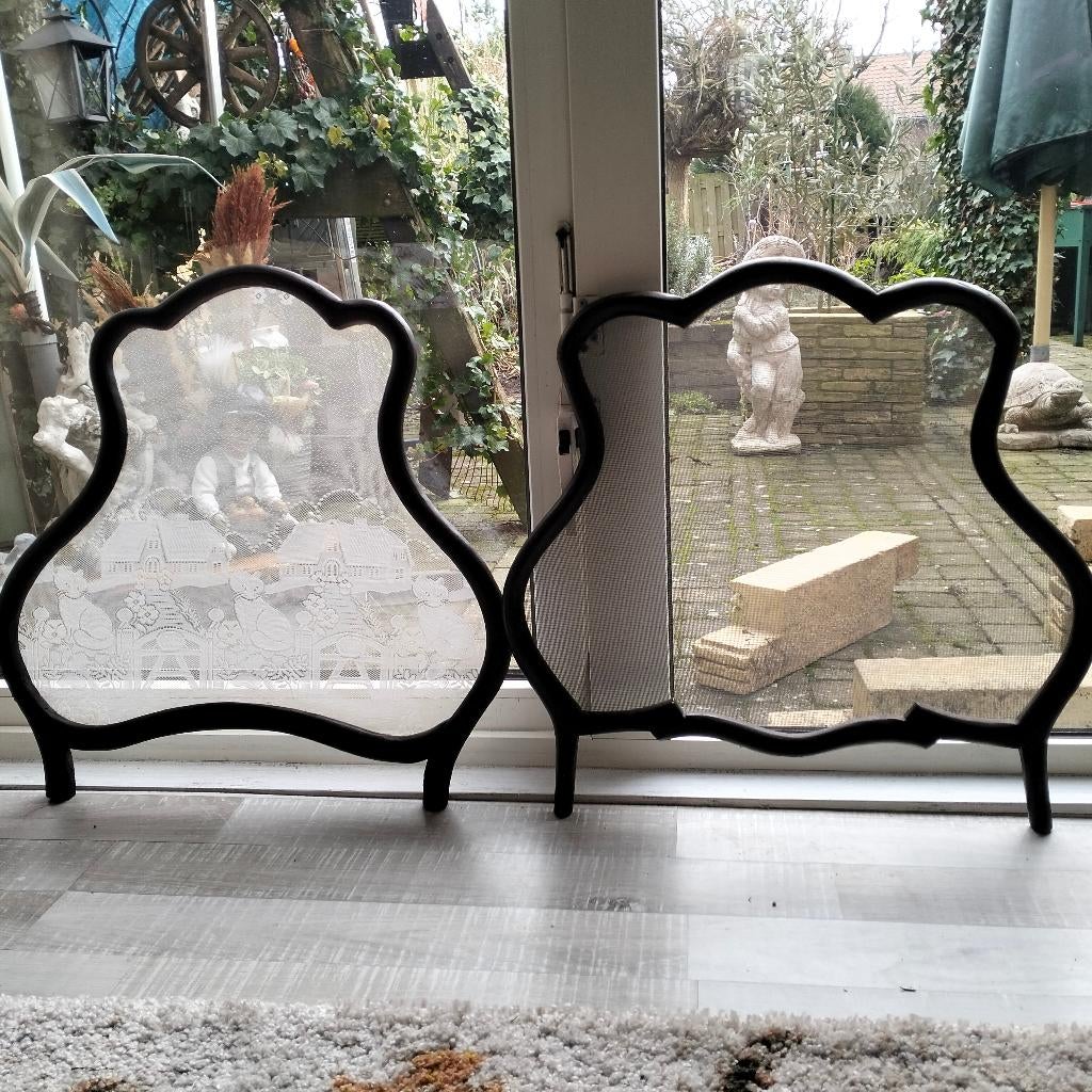 brocante raamhorren, Ophalen of Verzenden, Gebruikt