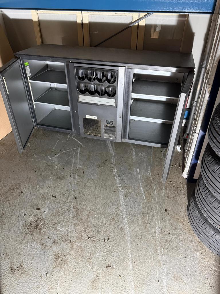 Bierkoeler met pompen en koelkast - complete set, Ophalen, Gebruikt