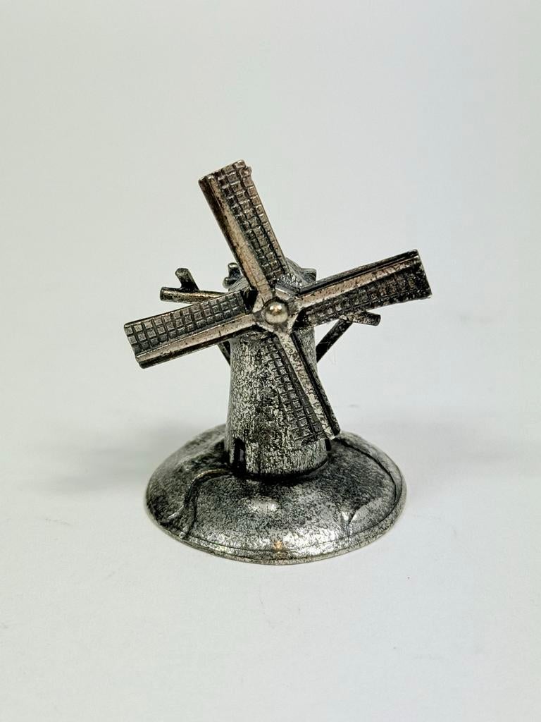 Miniatuur Windmolen van Metaal, Ophalen of Verzenden, Gebruikt, Metaal, Overige typen