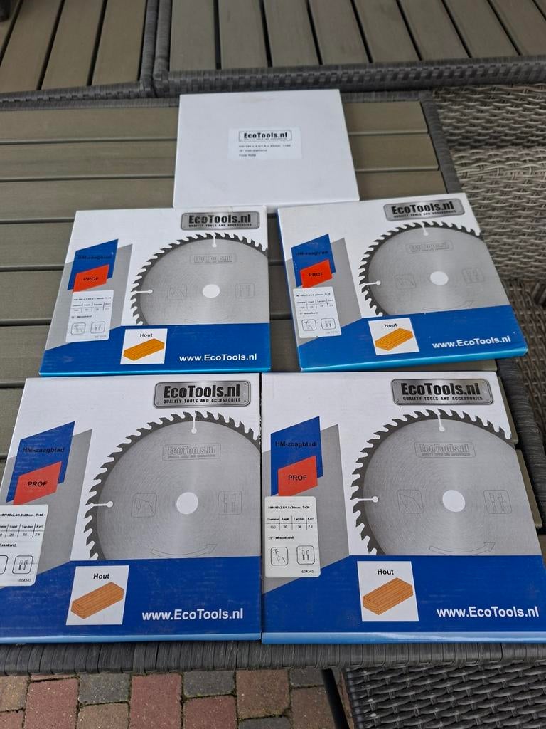 EcoTools Cirkelzaagbladen - Nieuw in verpakking, Cirkelzaag, Nieuw, 600 tot 1200 watt, Ophalen of Verzenden