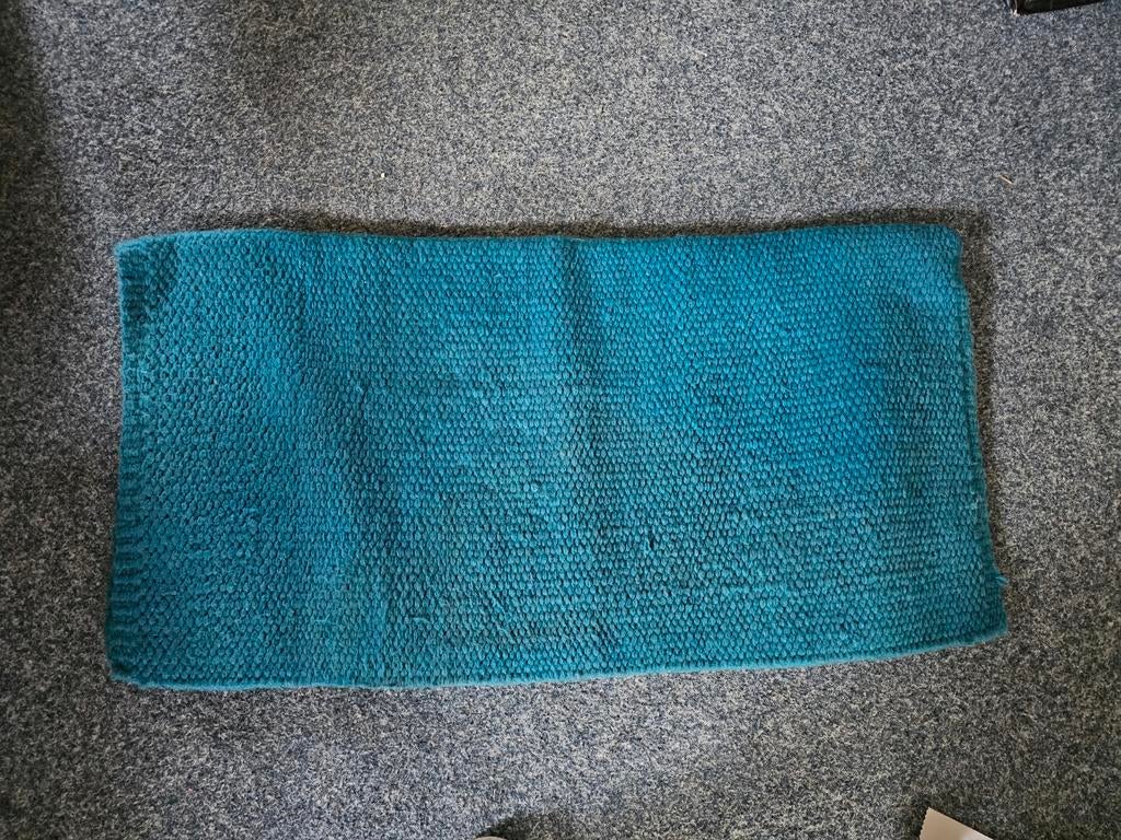 Petrol blauwe Mayatex Showblanket, Dieren en Toebehoren, Paarden en Pony's | Dekens en Dekjes, Ophalen of Verzenden, Gebruikt