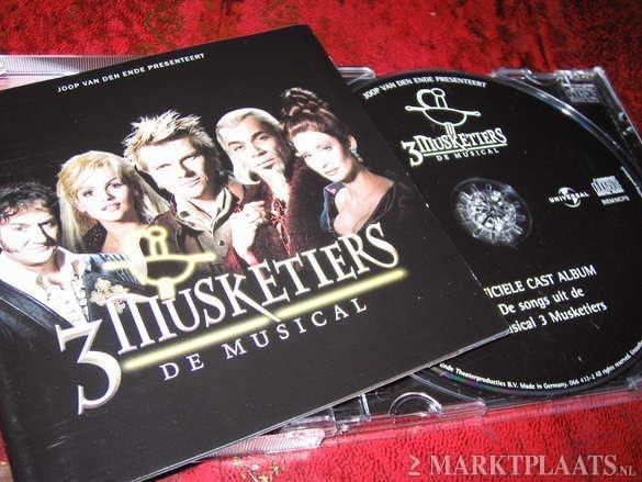 3 Musketiers - Nederlands Cast – Musical – Pia Douwes, Ophalen of Verzenden, Zo goed als nieuw