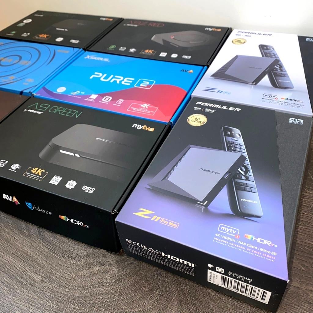 Amiko - Formuler - Xsarius - Prixon - IPTV Kastje | Nieuw |, Ophalen of Verzenden, Nieuw