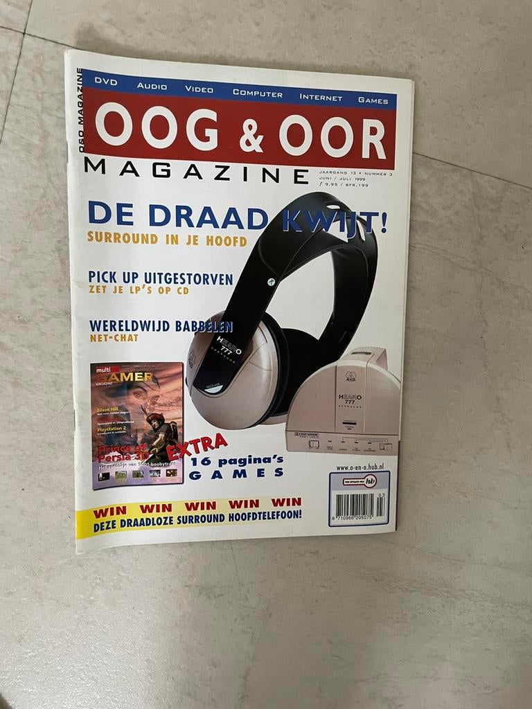 Oog & Oor magazines 1999/2000, Boeken, Tijdschriften en Kranten, Verzenden, Gelezen, Overige typen
