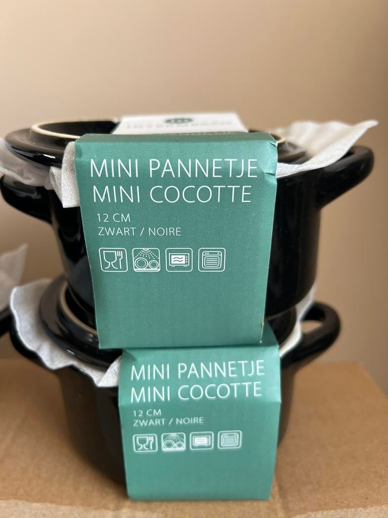 Intermesso pannetjes, Huis en Inrichting, Keuken | Potten en Pannen, Ophalen of Verzenden, Nieuw, Gietijzer, Koekenpan of Braadpan