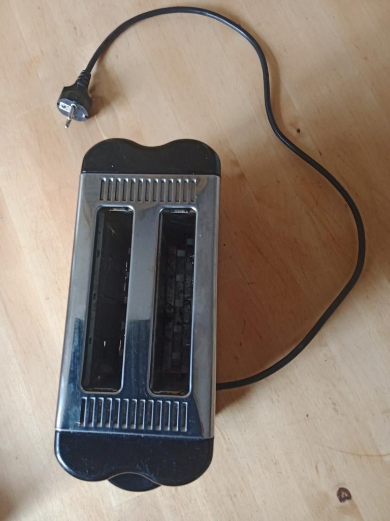 toaster / broodrooster Philips retro style, Witgoed en Apparatuur, Ophalen of Verzenden, Gebruikt