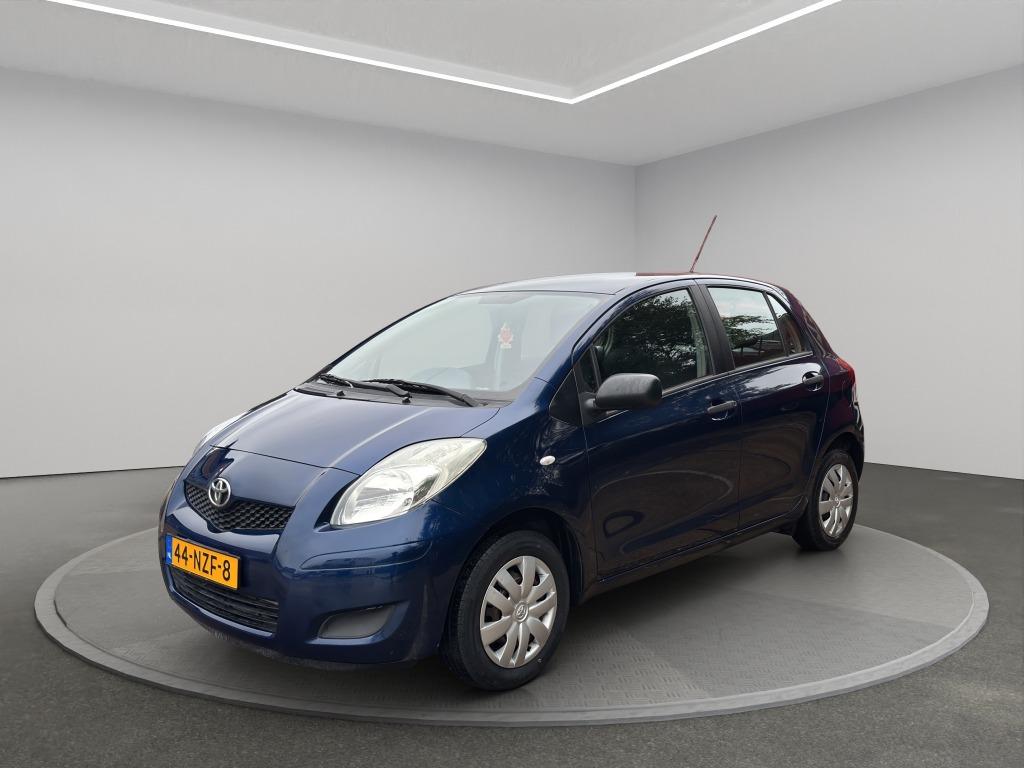 Toyota Yaris 1.0 12V Vvt-i 5Drs. Nwe APK. Nwe KOPPELING., Voorwielaandrijving, Stof, Blauw, Bedrijf