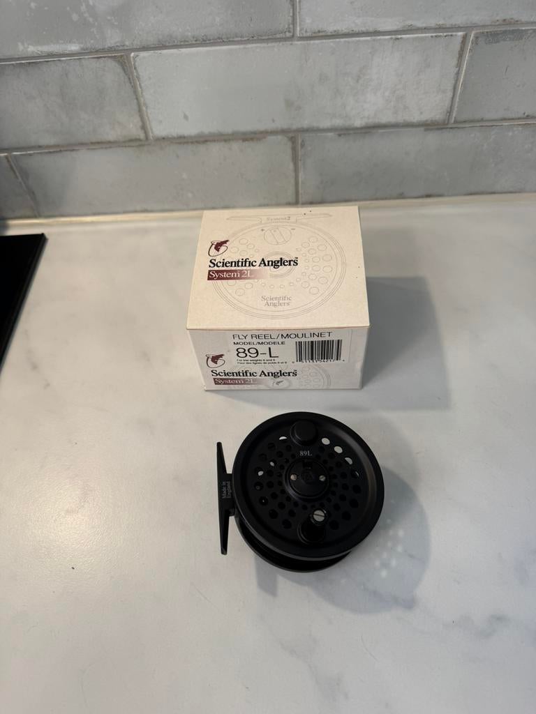 een nieuwe scientific anglers system 2   8/9 vliegvis reel, Watersport en Boten, Ophalen of Verzenden, Nieuw, Molen
