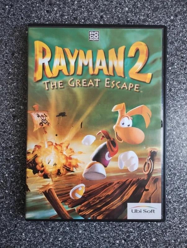Rayman 2, Verzenden, 1 speler, Zo goed als nieuw, Vanaf 3 jaar