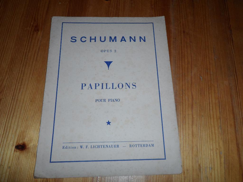 Robert Schumann, Muziek en Instrumenten, Bladmuziek, Gebruikt, Klassiek, Ophalen of Verzenden, Artiest of Componist