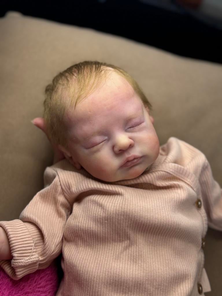 Reborn Silicone prototype pop Daja, Verzamelen, Poppen, Ophalen, Zo goed als nieuw, Pop, Levensecht of Reborn