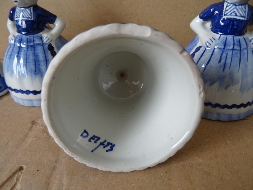 Collectie Delfts blauwe bellen Delfts Holland zonder klepels, Ophalen of Verzenden